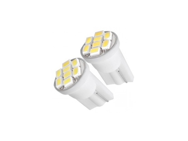 LÂMPADA LED MEIA LUZ ESMAGADA 8 LED 1 PAR